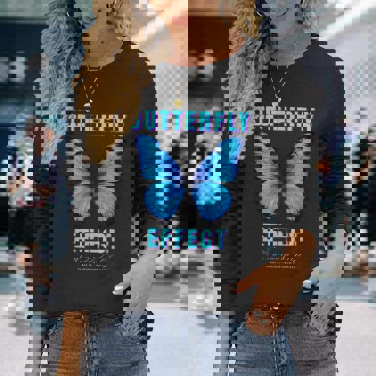 バタフライエフェクトtシャツ テクノフェスティバル Tekk バタフライ 長袖Tシャツ 彼女への贈り物