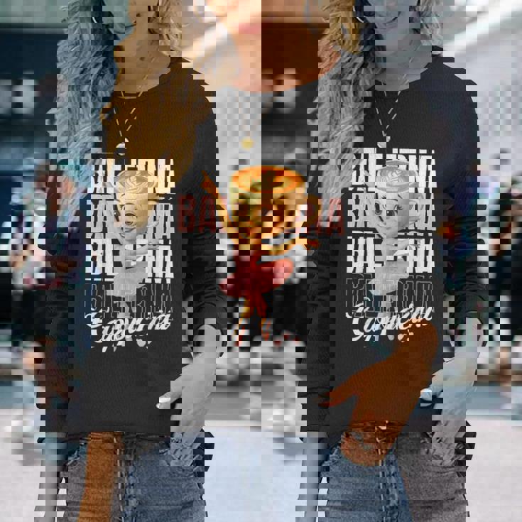 バレリーナカプチーノ 長袖Tシャツ 彼女への贈り物