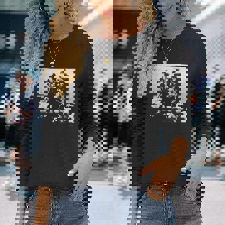 パンク・ロック・バンド ニューヨーク・ドールズ 1973 長袖Tシャツ 彼女への贈り物