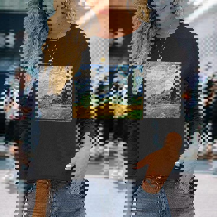 フィンセントファンゴッホ 長袖Tシャツ 彼女への贈り物