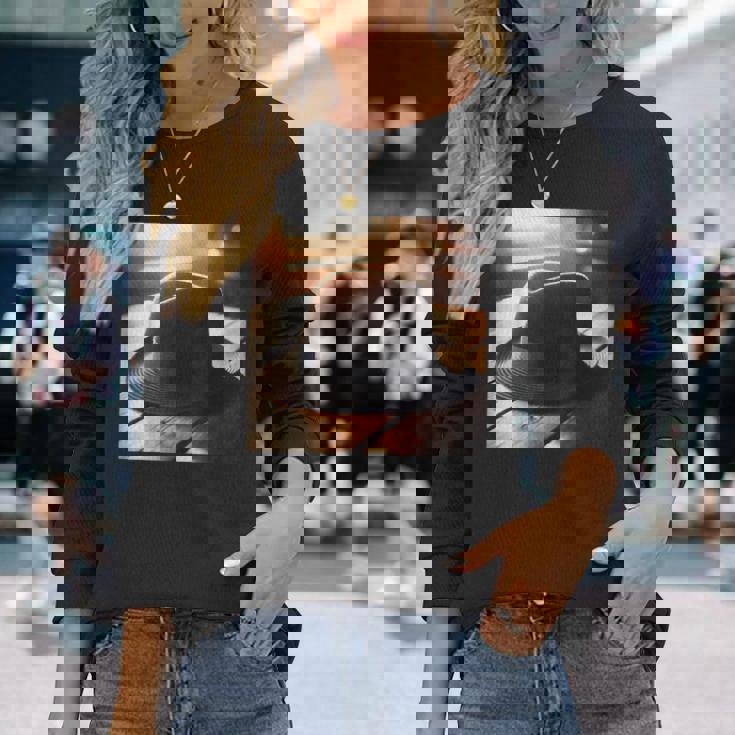 フェドーラ・ハット 長袖Tシャツ 彼女への贈り物