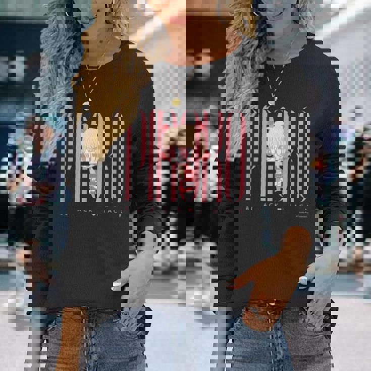 ブラック・ジャック レトロ ピノコ Ctezuka Productions 長袖Tシャツ 彼女への贈り物