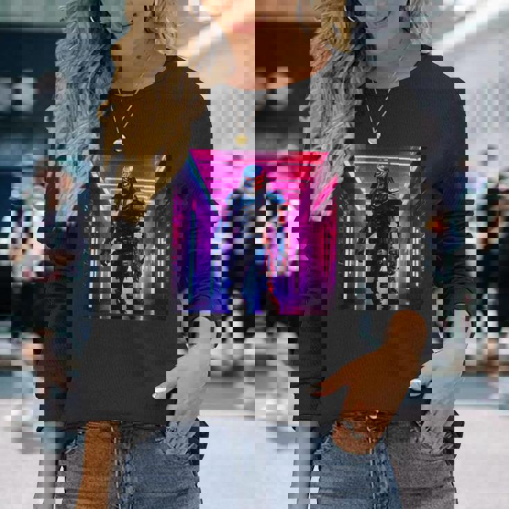 プレデターエイリアン 長袖Tシャツ 彼女への贈り物