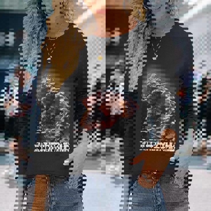 プロレス_007 長袖Tシャツ 彼女への贈り物