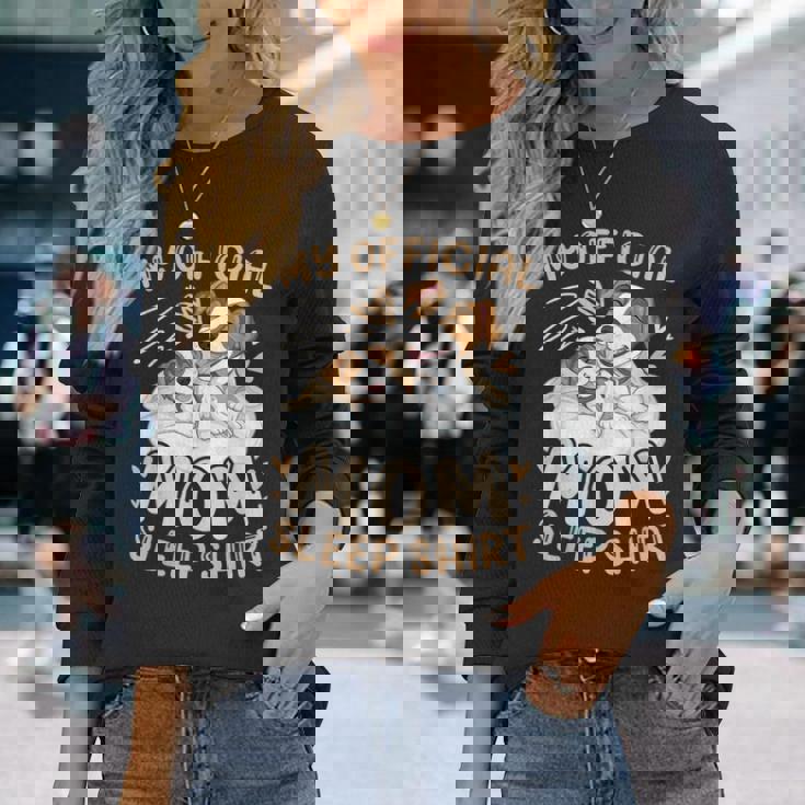 ベストママ、ジャックラッセルテリア、母の日 長袖Tシャツ 彼女への贈り物