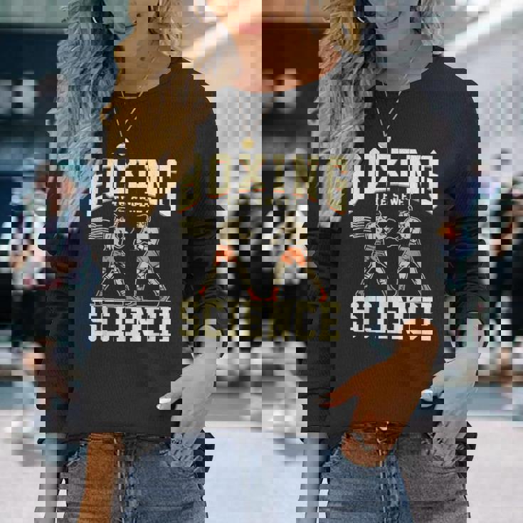 ボクシングtシャツ Theweetcience ボクサーtシャツ 長袖Tシャツ 彼女への贈り物