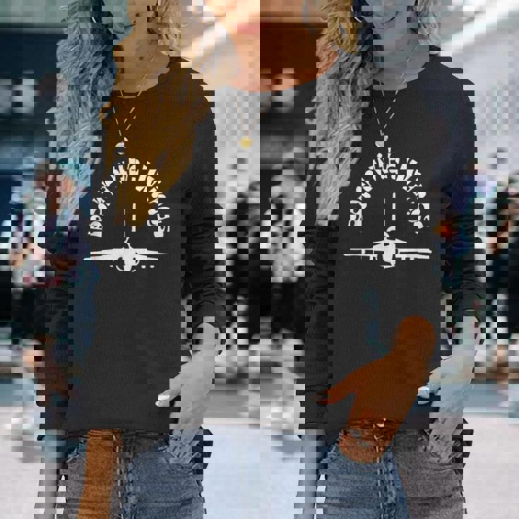 ボーン・ウィズ・ウイングス 長袖Tシャツ 彼女への贈り物