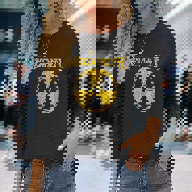 メガデス核 長袖Tシャツ 彼女への贈り物