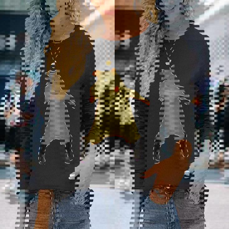 ラットダンスミーム2025面白いトレンディRatdance 長袖Tシャツ 彼女への贈り物