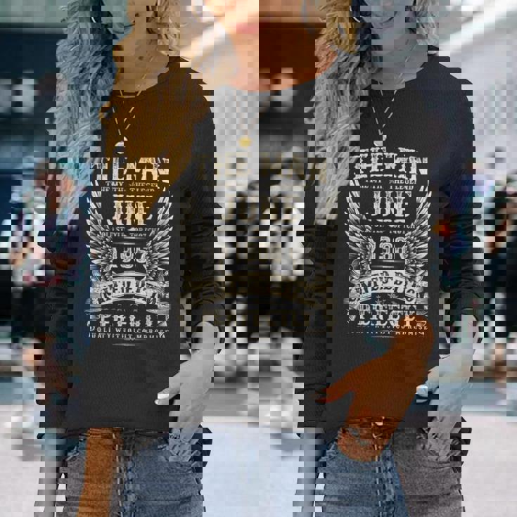 ヴィンテージ 39歳 男性 ギフト 1986年6月 39歳の誕生日 長袖Tシャツ 彼女への贈り物