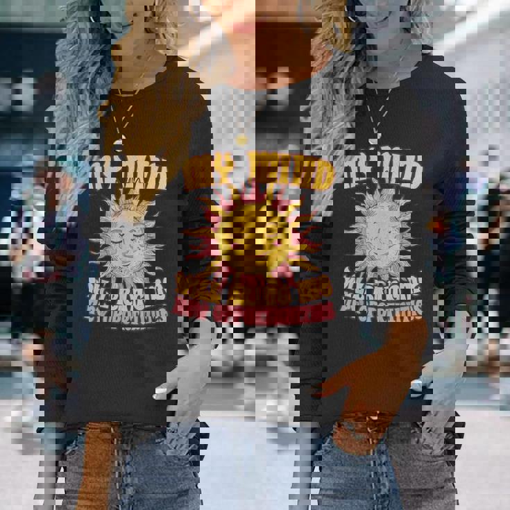 ヴィンテージ 太陽 天体 マニフェスト アトラクション 心の機会 長袖Tシャツ 彼女への贈り物