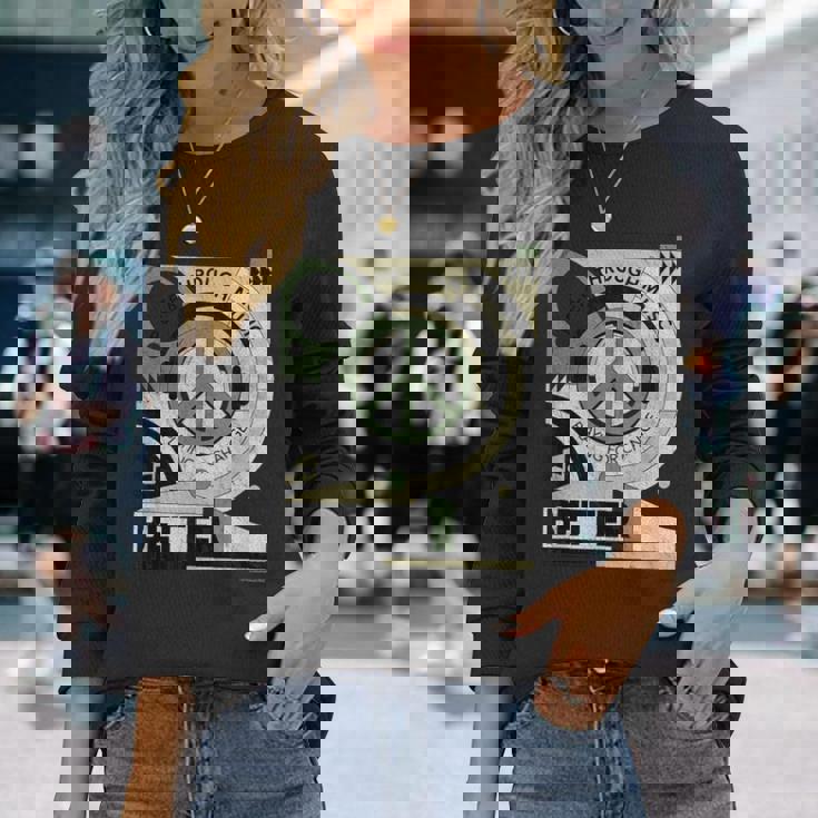 一緒により良い変化のために遊ぶ 長袖Tシャツ 彼女への贈り物