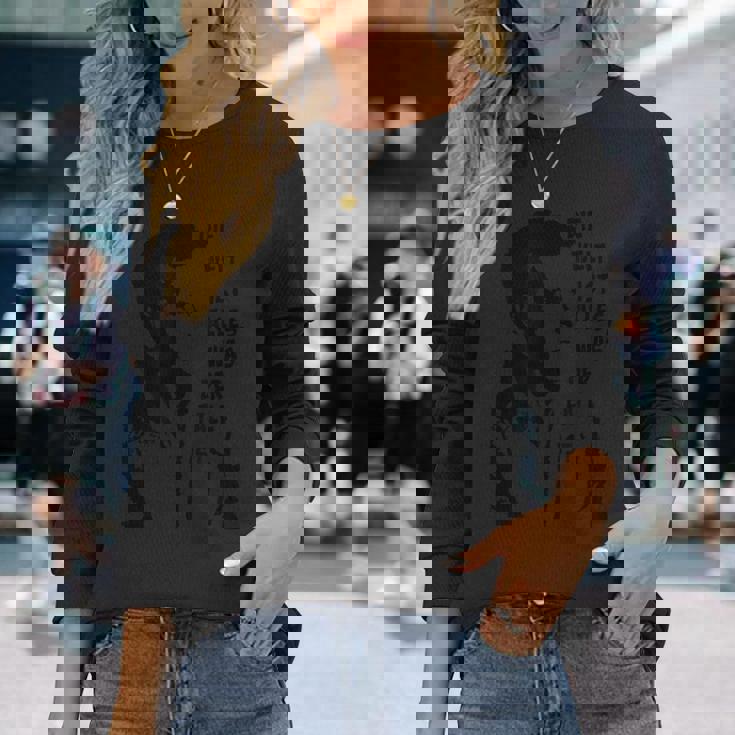 世界がすべてだよウィトゲンシュタイン 長袖Tシャツ 彼女への贈り物