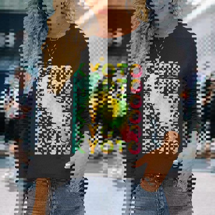 京都 面白tシャツ 京都府 面白いtシャツ 文字入り メンズ おもしろ 面白い 服 オリジナル おもしろグッズ ネタ 県 長袖Tシャツ 彼女への贈り物