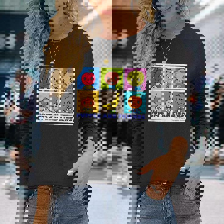 元気いっぱいおともだち 長袖Tシャツ 彼女への贈り物