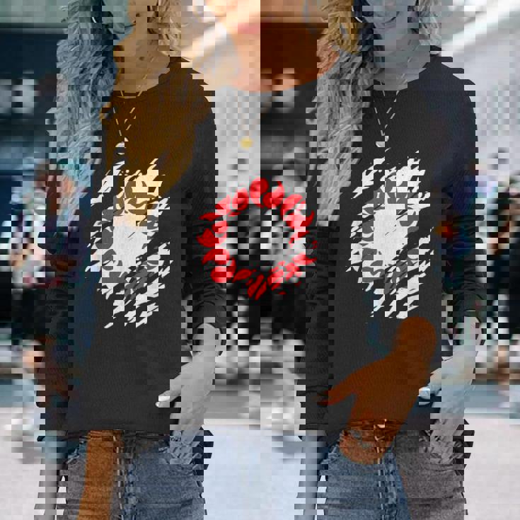 埼玉県旗 長袖Tシャツ 彼女への贈り物