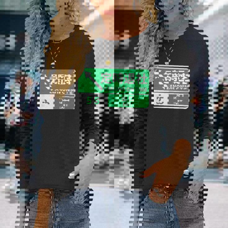 定時で帰る 面白いtシャツ 文字入り メンズ おもしろ 面白い 服 オリジナル おもしろグッズ 文字tシャツ ネタ 長袖Tシャツ 彼女への贈り物