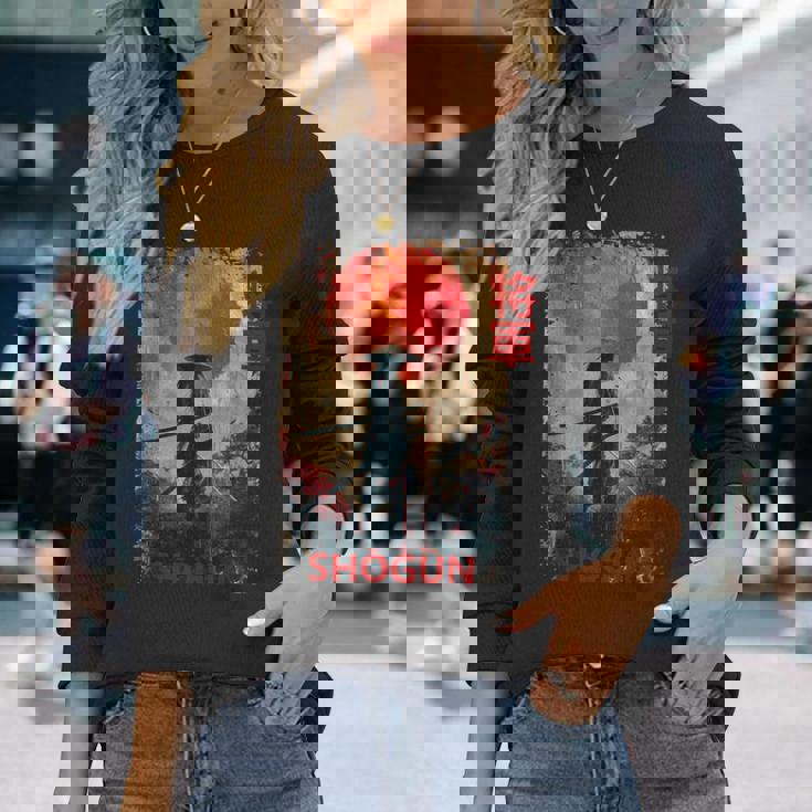 将軍 侍戦士 長袖Tシャツ 彼女への贈り物