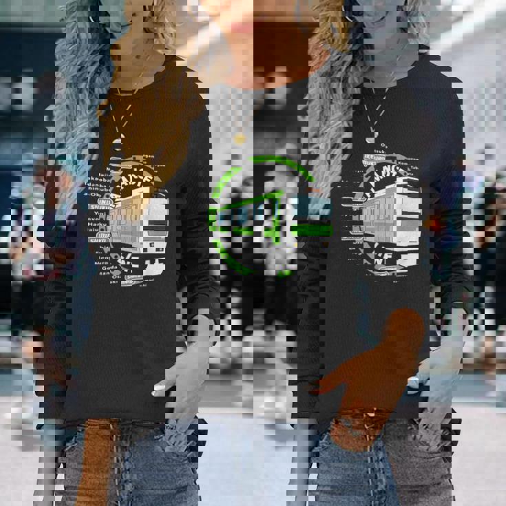 山之手ライン 東京通勤用ループライン 長袖Tシャツ 彼女への贈り物