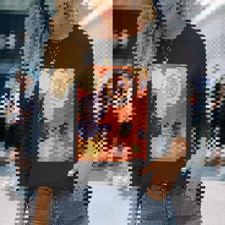 彼らはヒルマ・アフ・クリントの『Iv』の主力10人 長袖Tシャツ 彼女への贈り物