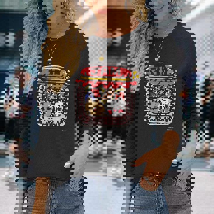 愛しすぎて大好きすぎる。ジャム ダークカラー 長袖Tシャツ 彼女への贈り物