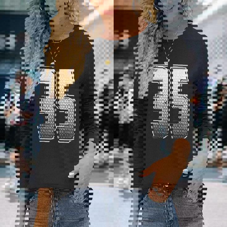 数字 35 サーティファイブ 長袖Tシャツ 彼女への贈り物