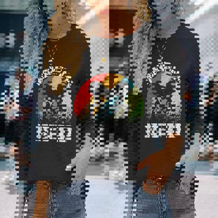 新しい股関節の慣らし 股関節置換手術 長袖Tシャツ 彼女への贈り物