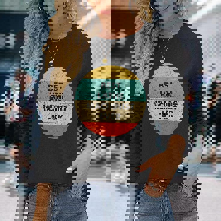 旋盤機械工シャツ 長袖Tシャツ 彼女への贈り物