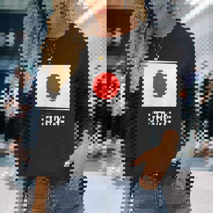 日本国旗シャツ 長袖Tシャツ 彼女への贈り物