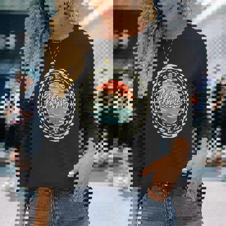 最高のアキヒロ これまでに面白いことを言うファーストネームアキヒロ 長袖Tシャツ 彼女への贈り物