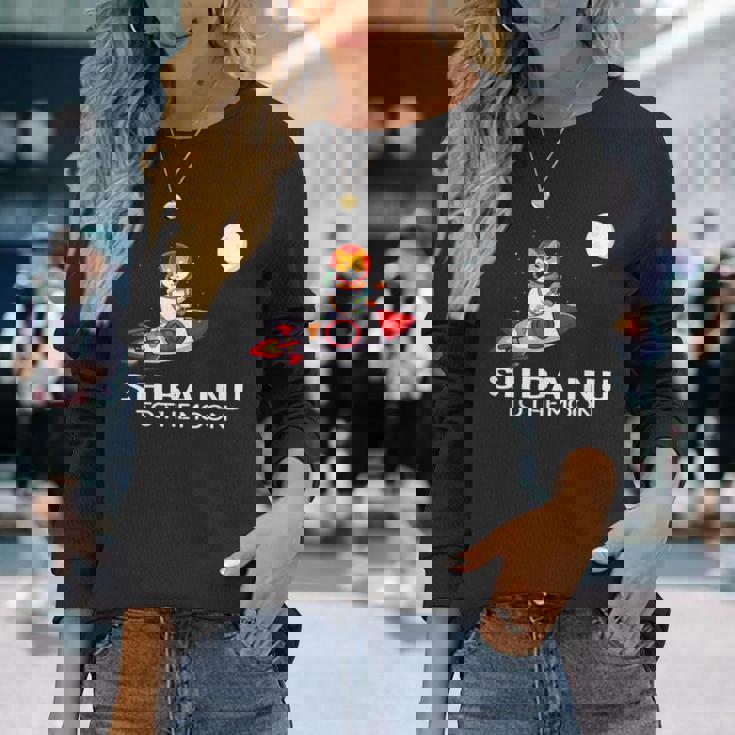 柴犬 コイン 暗号トークン 暗号通貨 財布 柴軍 長袖Tシャツ 彼女への贈り物