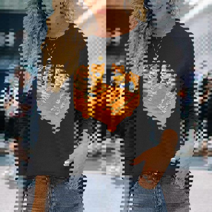 柴犬 将棋 イヌ 面白いtシャツ おもしろ 面白い 服 グッズ ネタ ウケ狙い メンズ 棋士 おもしろグッズ 長袖Tシャツ 彼女への贈り物