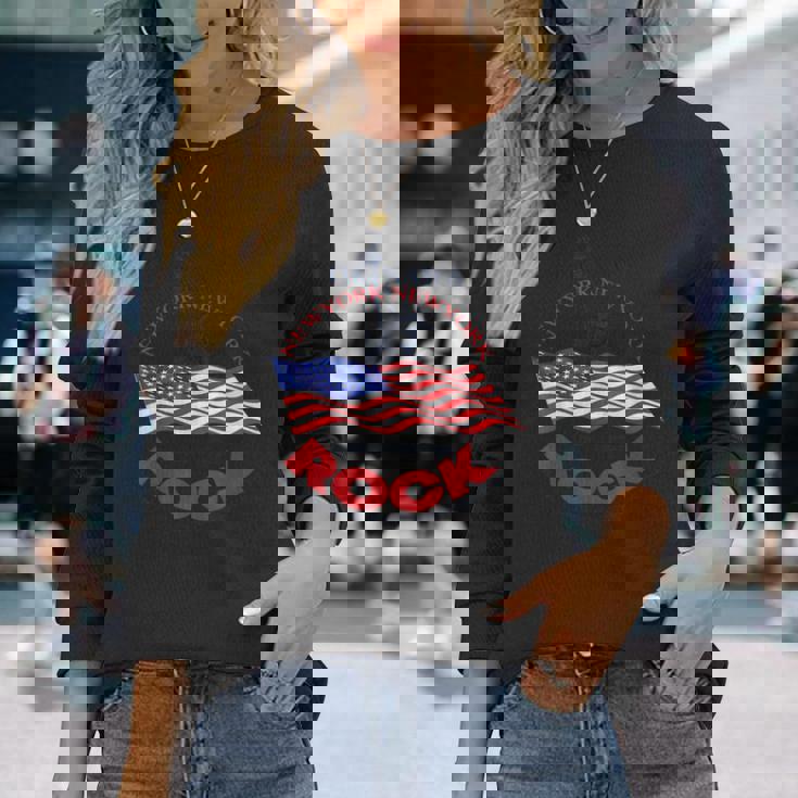 沖縄市 ニューヨークニューヨークコザのディスコkoza 8０年代 Newyork New York 長袖Tシャツ 彼女への贈り物