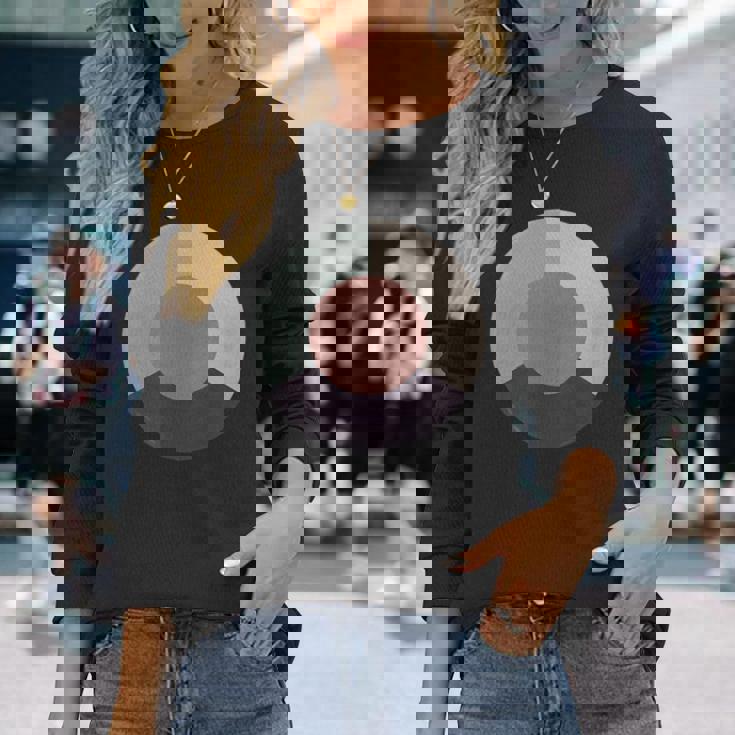 淫夢バッジ 長袖Tシャツ 彼女への贈り物