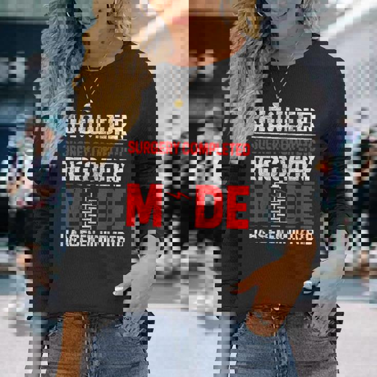 肩の手術 怪我 回復 リハビリ 骨折 骨折 長袖Tシャツ 彼女への贈り物