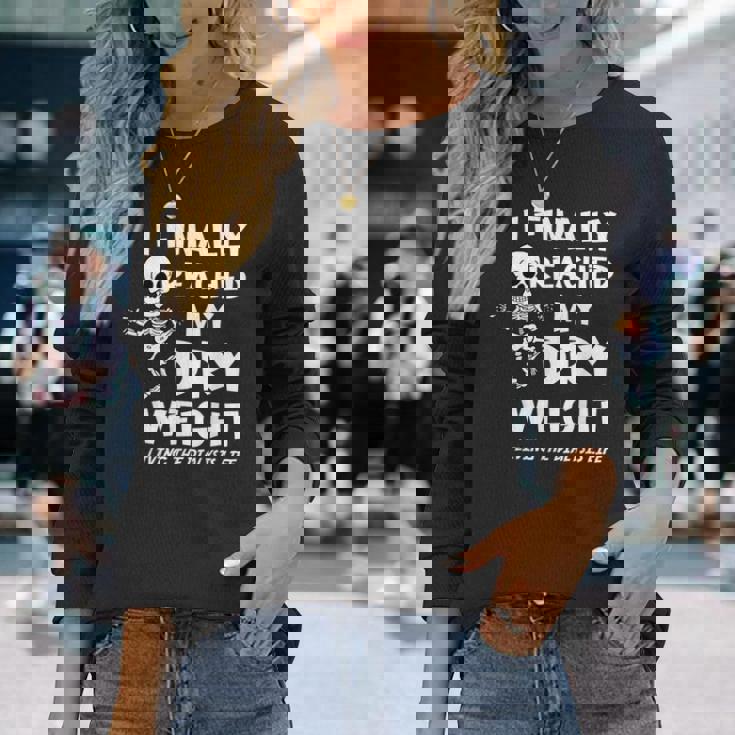 透析患者または看護師 透析意識 長袖Tシャツ 彼女への贈り物