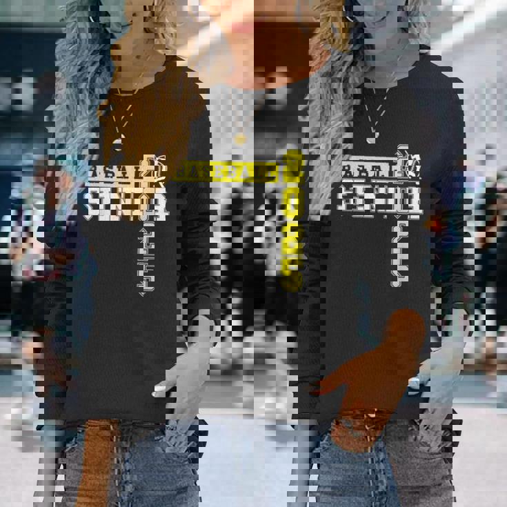 野球 シニアナイト 野球 シニア 2025 卒業 15 長袖Tシャツ 彼女への贈り物