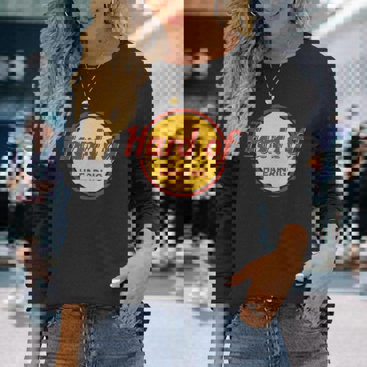 難聴 長袖Tシャツ 彼女への贈り物