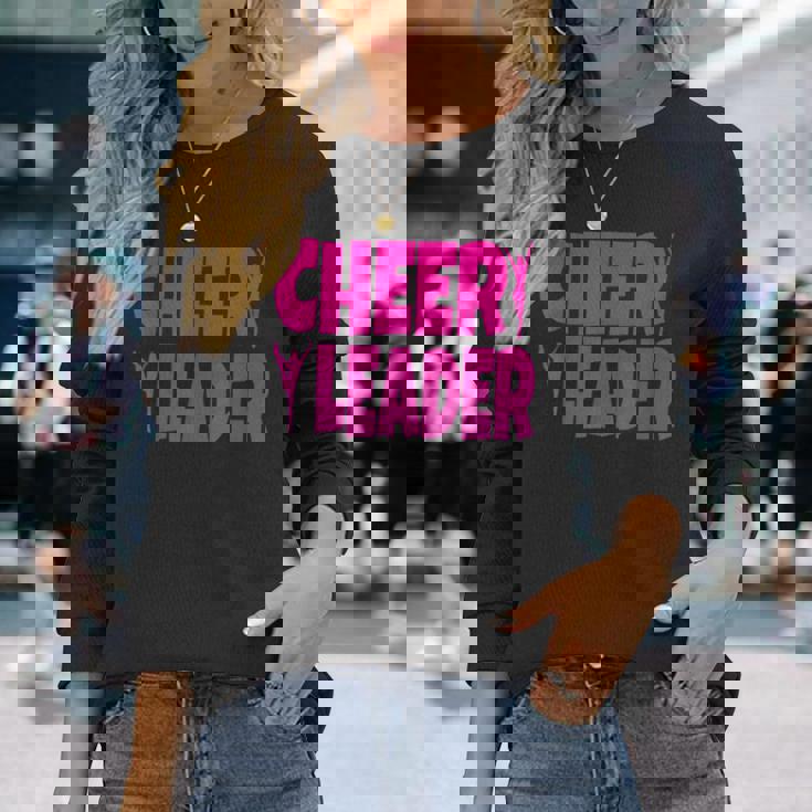 面白い チアリーディング チアリーダー チアグッズ 大人 長袖Tシャツ 彼女への贈り物