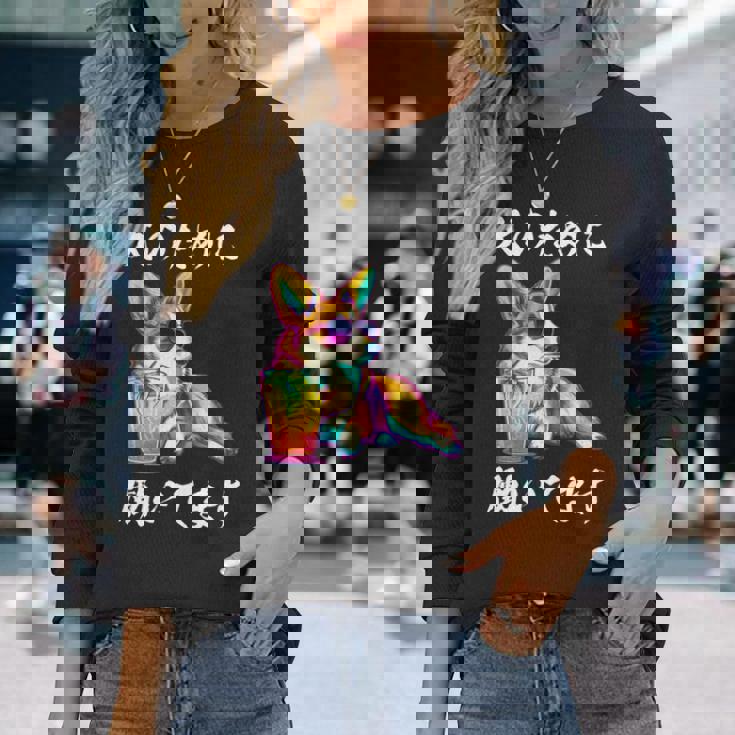 面白いtシャツ コーギー イヌ わんこ メンズ 犬好き グッズ おもしろ 面白い 服 ネタ わんこ 長袖tシャツ 長袖Tシャツ 彼女への贈り物