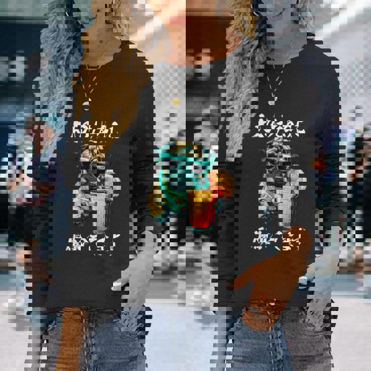 面白いtシャツ パグ イヌ わんこ メンズ 犬好き グッズ おもしろ 面白い 服 ネタ わんこ 長袖Tシャツ 彼女への贈り物