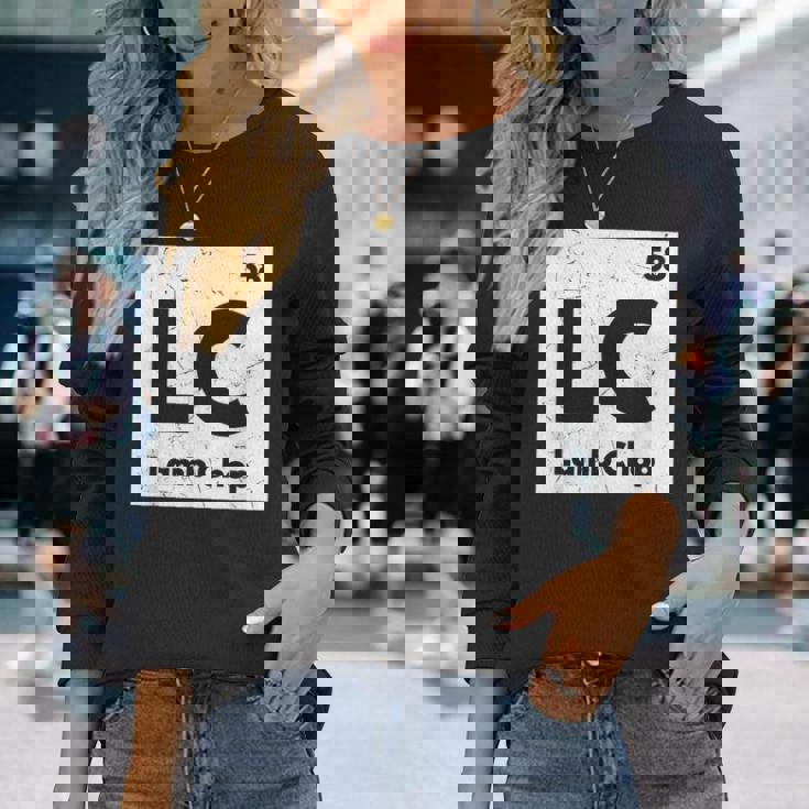 面白い化学成分ジョークラムチョップラムラバーギフト 長袖Tシャツ 彼女への贈り物