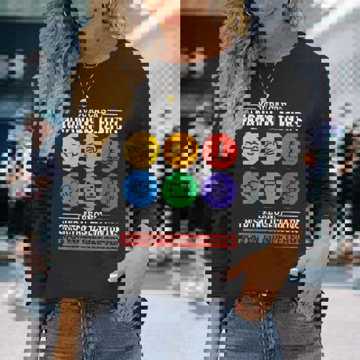 面白い車整備士のことわざ 自動車整備士 面白いメカニック 長袖Tシャツ 彼女への贈り物