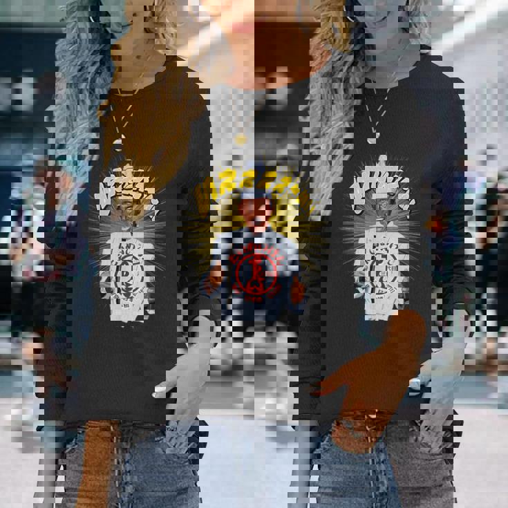 黒こげシェフ Yeah！（1） 長袖Tシャツ 彼女への贈り物