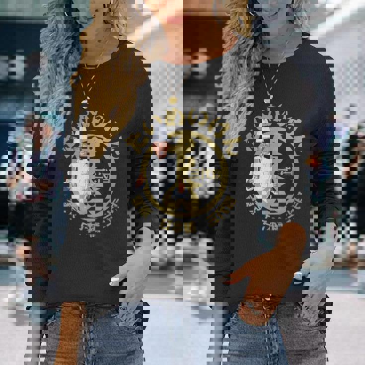 黒こげシェフ Yeah！（2） 長袖Tシャツ 彼女への贈り物