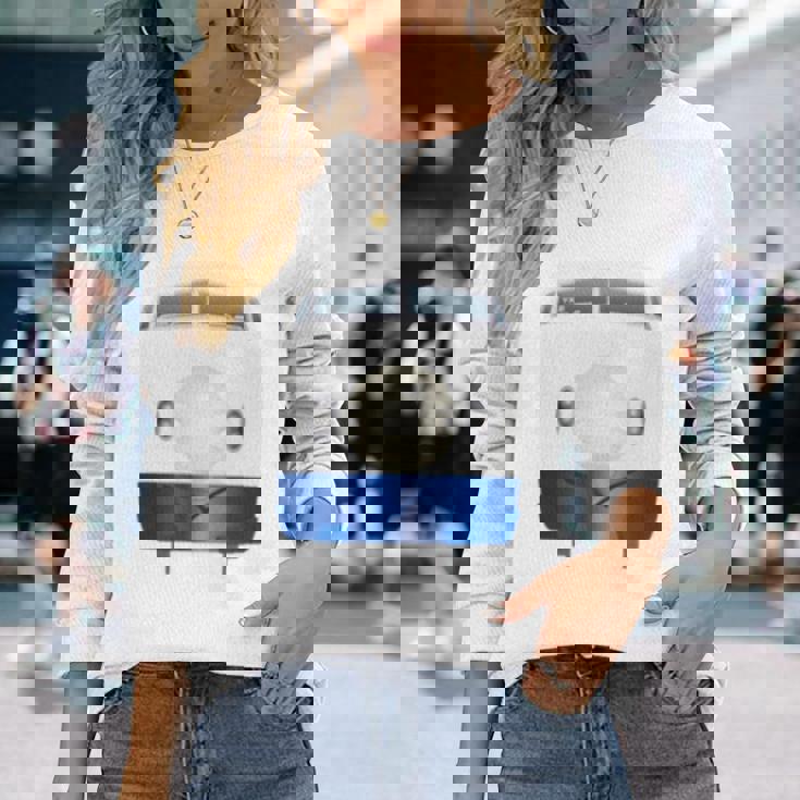 0系新幹線イラスト 長袖tシャツ 長袖Tシャツ 彼女への贈り物