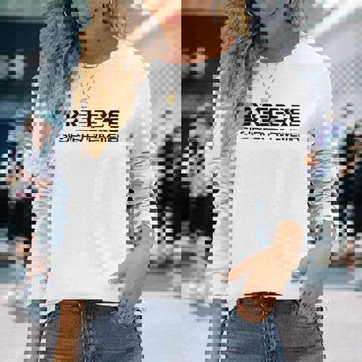 3X3Exeuper Premier ワンポイントロゴ 長袖Tシャツ 彼女への贈り物