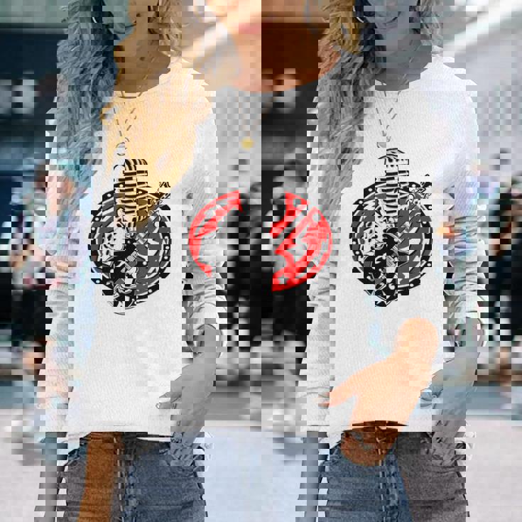 50年代ロカビリー ロックンロール ダンスパーティー レトロ 60年代音楽 長袖tシャツ 長袖Tシャツ 彼女への贈り物