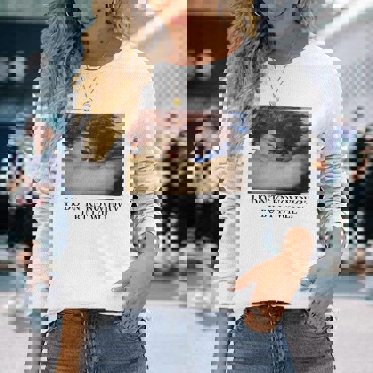 I Don't Know How But I Will – 堕天使 長袖Tシャツ 彼女への贈り物