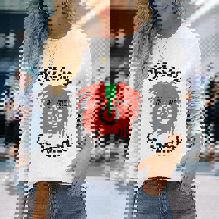 Dread At The Control Reggae Rockstar グラフィックtシャツ 長袖Tシャツ 彼女への贈り物